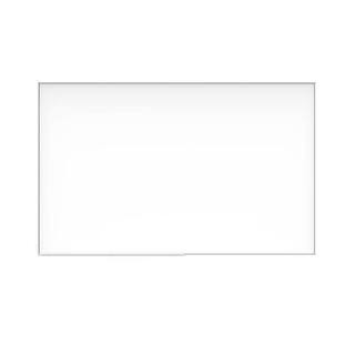 Black 60 in. W x 40 in. H bedroom Rectangle Aluminium Framed Mirror Anti-collision Practical Simple High-end HD Glass | The Home Depot