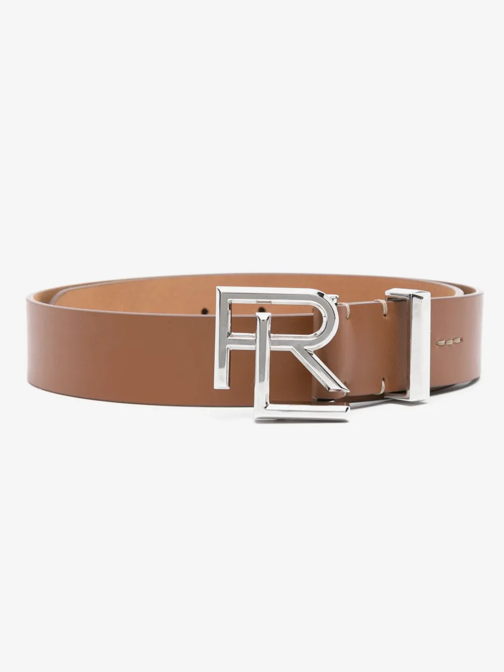 Ralph Lauren Collection logo-buckle leather belt - Brown | Farfetch Global