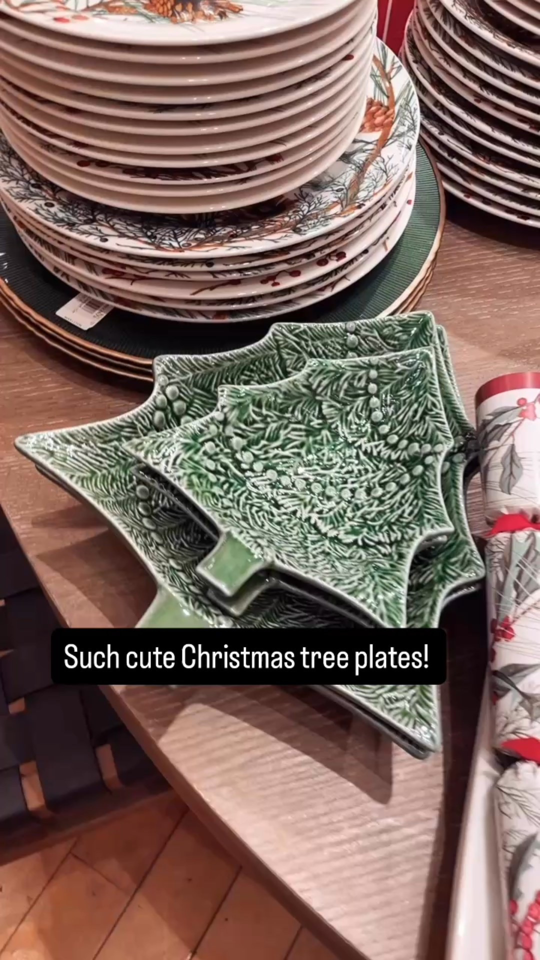 Such cute Christmas tree plates and they come in two sizes. Perfect for Christmas party hosting!

#christmas #tabledecor #plates #holidayparty #christmastablescape

#LTKHoliday #LTKHome #LTKFindsUnder100