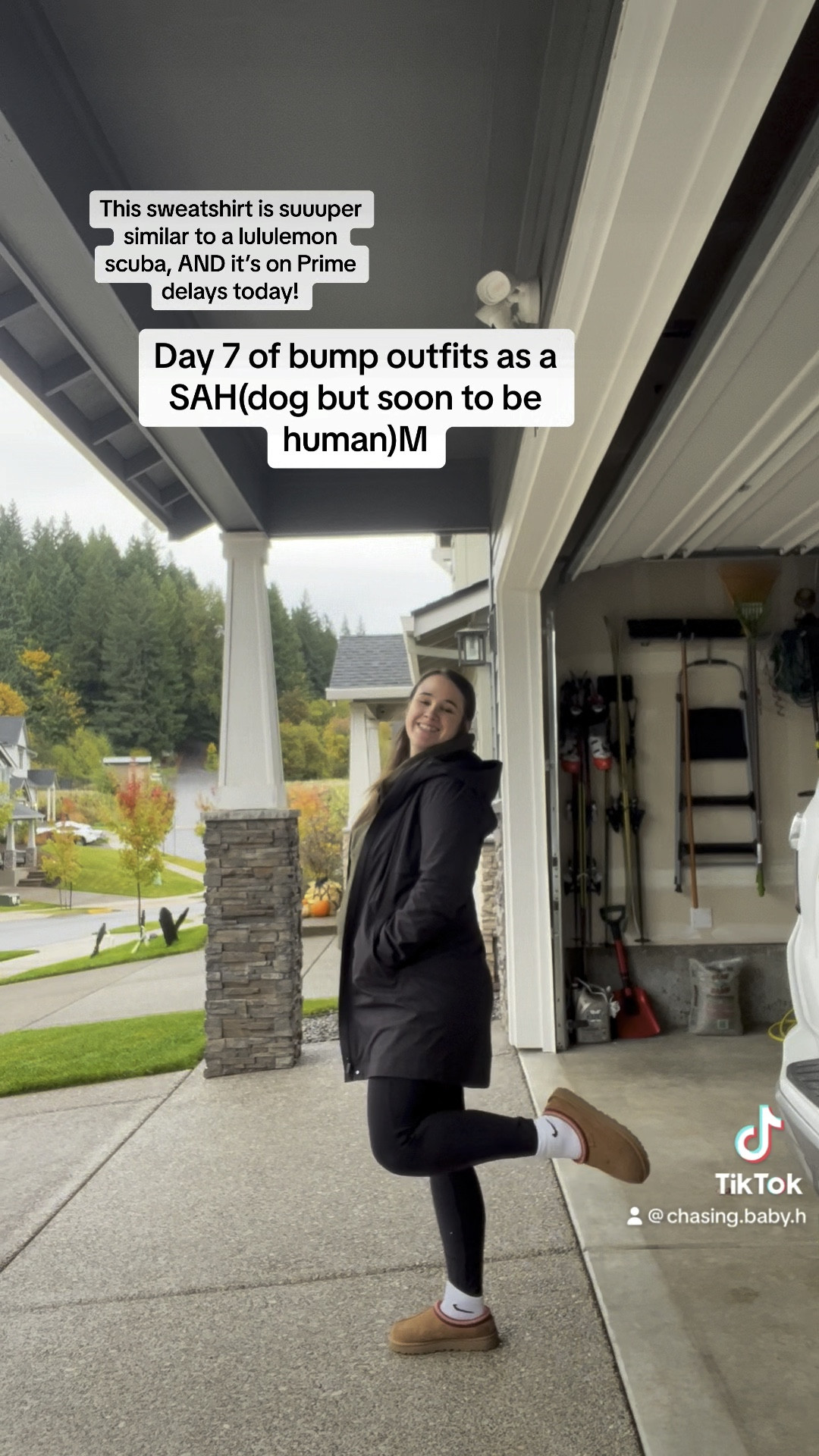 Super cozy outfit today for a doctors appointment! Can’t believe I’m in my 3rd trimester. This Scuba look a like is on Prime Deals today! 

#LTKbump #LTKxPrime #LTKfindsunder50