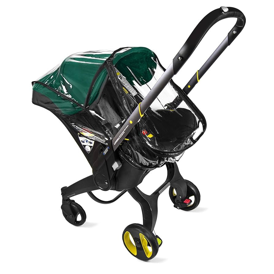 Baby & Beyond's, Premium Rain Cover, Compatible with Doona Infant Car Seat Stroller (Regular) | Amazon (US)