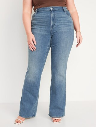High-Waisted Wow Flare Jeans for Women | Old Navy (US)