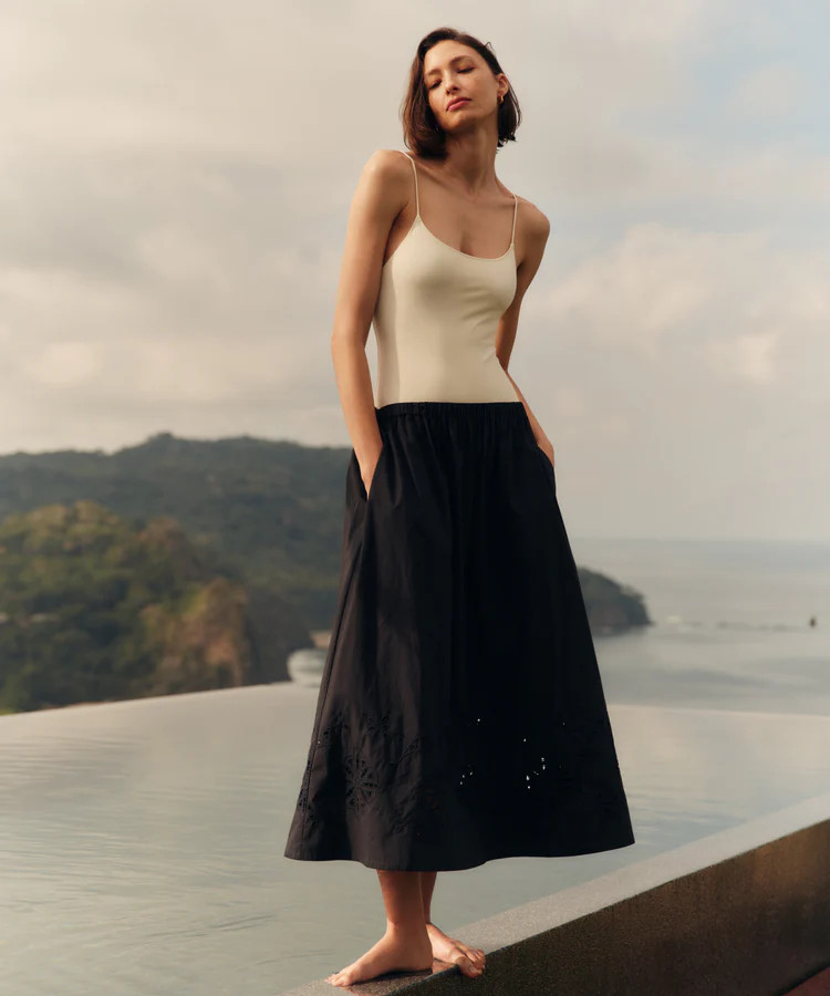 Broderie Lauren Skirt | Jenni Kayne