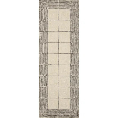 Chris Loves Julia x Loloi Francis Collection FRA-02 Cream / Black, Contemporary  Area Rug | Wayfair North America