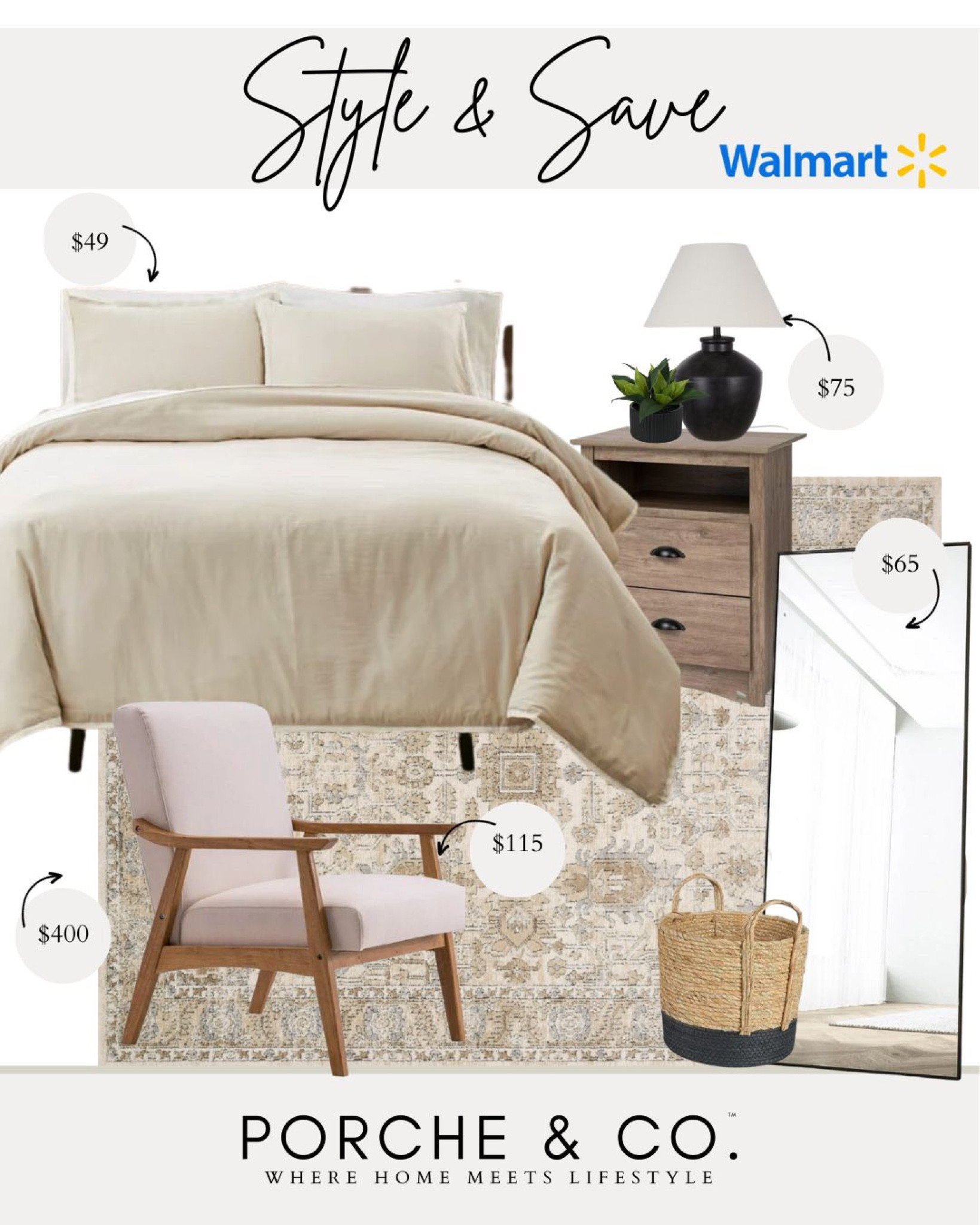 Style and Save, Walmart styling, moody bedroom, Walmart decor 
#visionboard #moodboard #porcheandco

#LTKstyletip #LTKhome #LTKsalealert