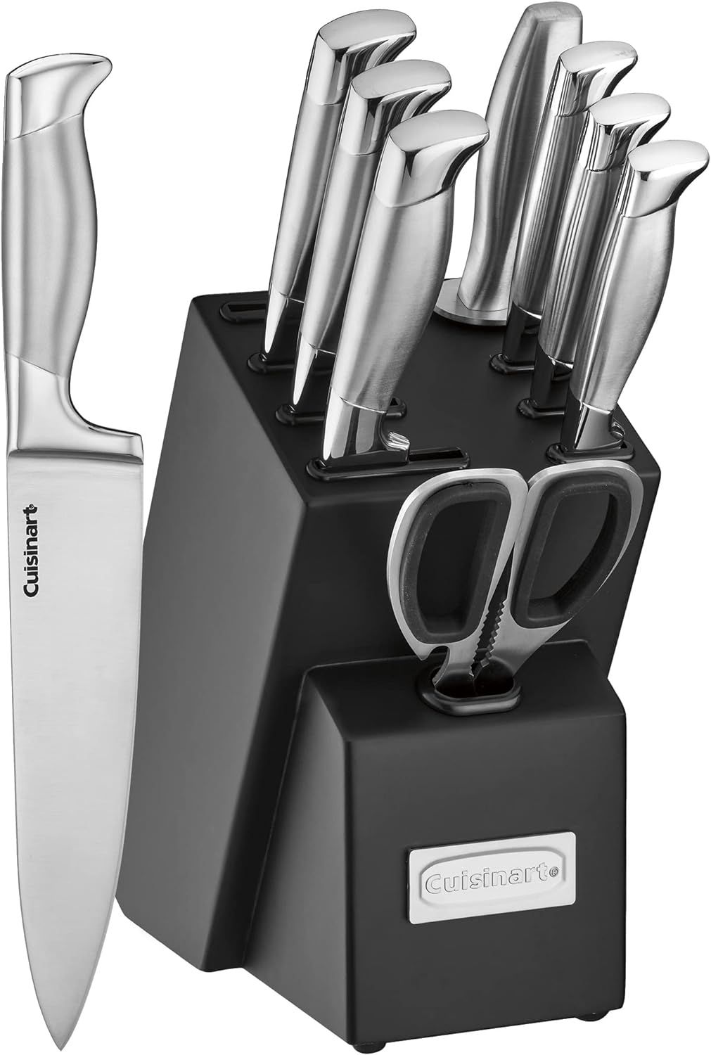 Cuisinart 10PC German Stainless Steel Hollow Handle Block Set | Amazon (US)