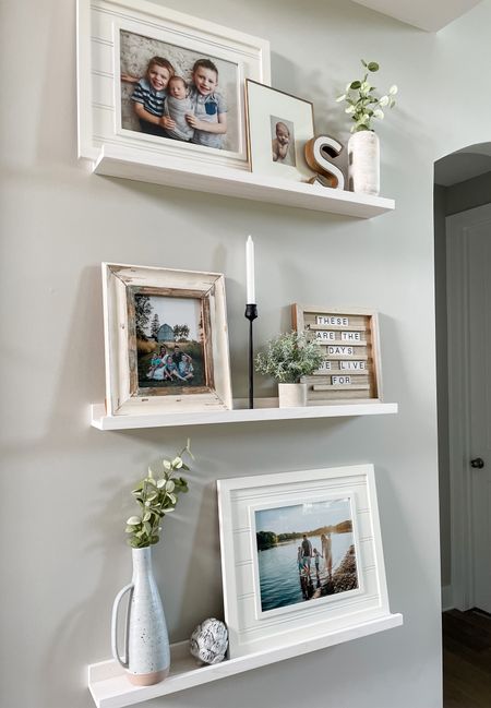 Amazon picture ledge shelf, accessories and decor kirklands. Home decor, frames, candles, home accents. 

#LTKhome #LTKFind #LTKunder100