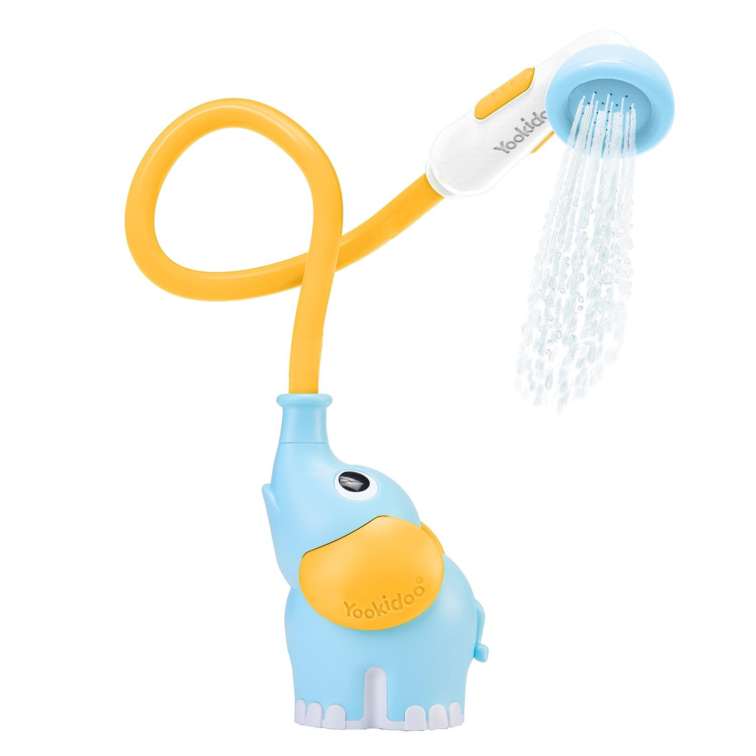 Yookidoo Baby Bath Shower Head - Elephant Water Pump and Trunk Spout - for Newborn Babies in Tub ... | Amazon (US)