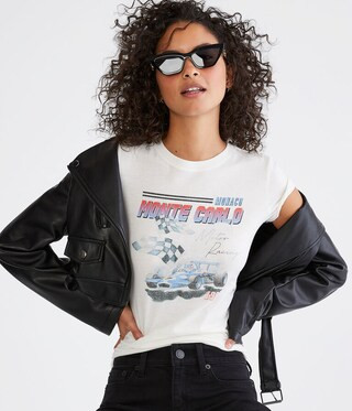 Monte Carlo Motor Racing Graphic Tee | Aeropostale
