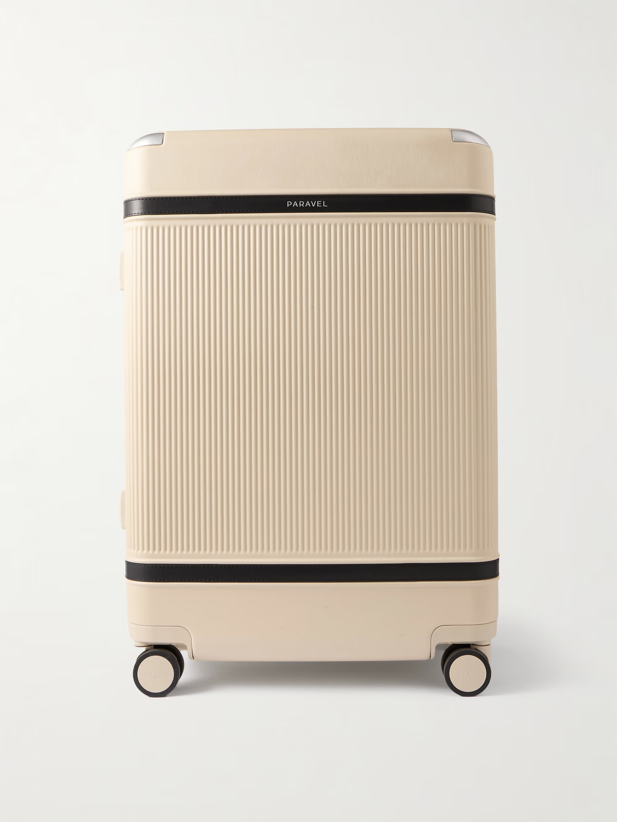 Paravel's 'Aviator Grand' suitcase is made from recycled-polycarbonate and trimmed with supple ve... | NET-A-PORTER (US)