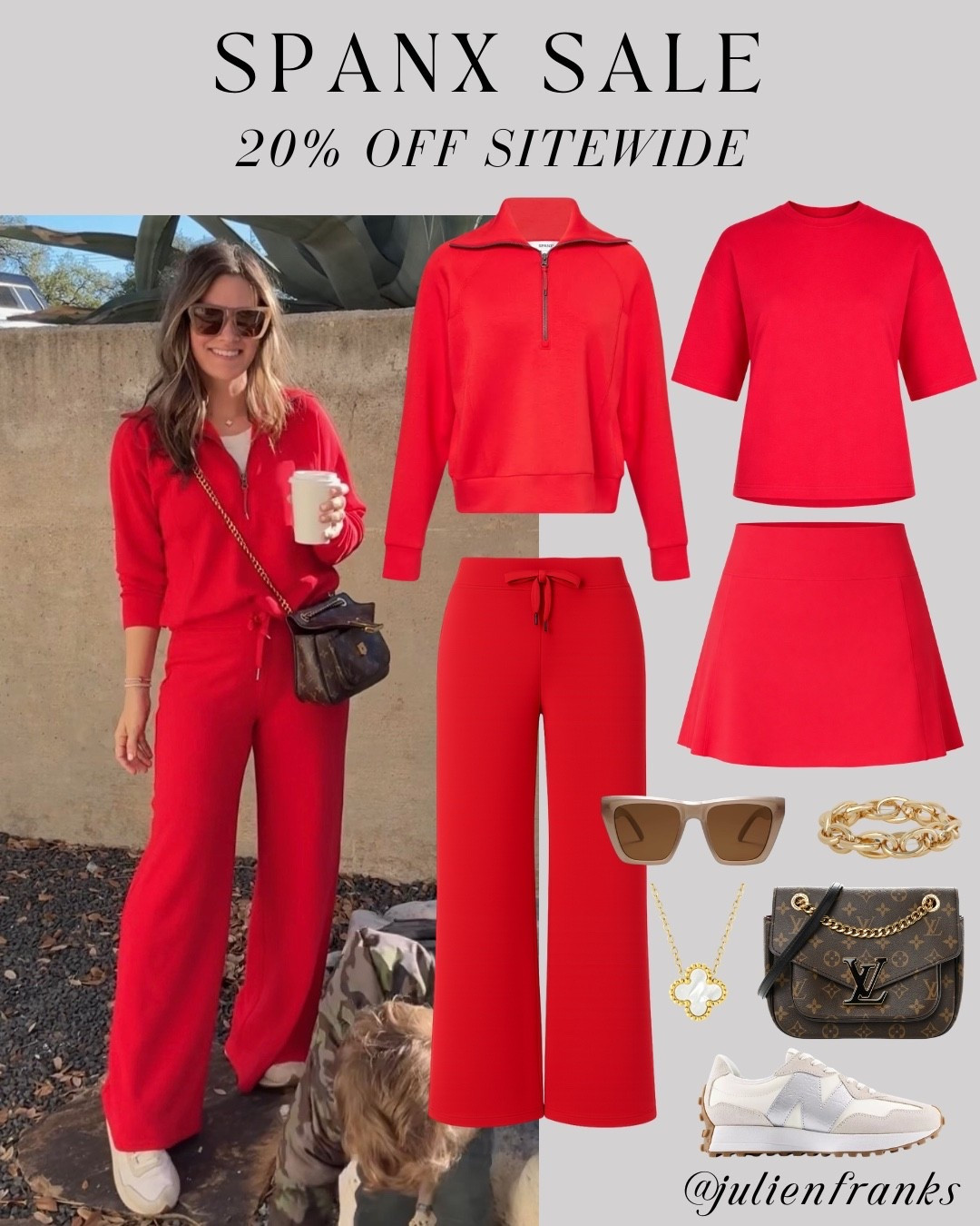 The LTK  Spring Sale is here and Spanx is offering 20% off sitewide! I’ve shared this red set so many times — you guys know how much I love it! All of these pieces are great quality and are great to wear year round!

#LTKootd #LTKSaleAlert #LTKSpringSale