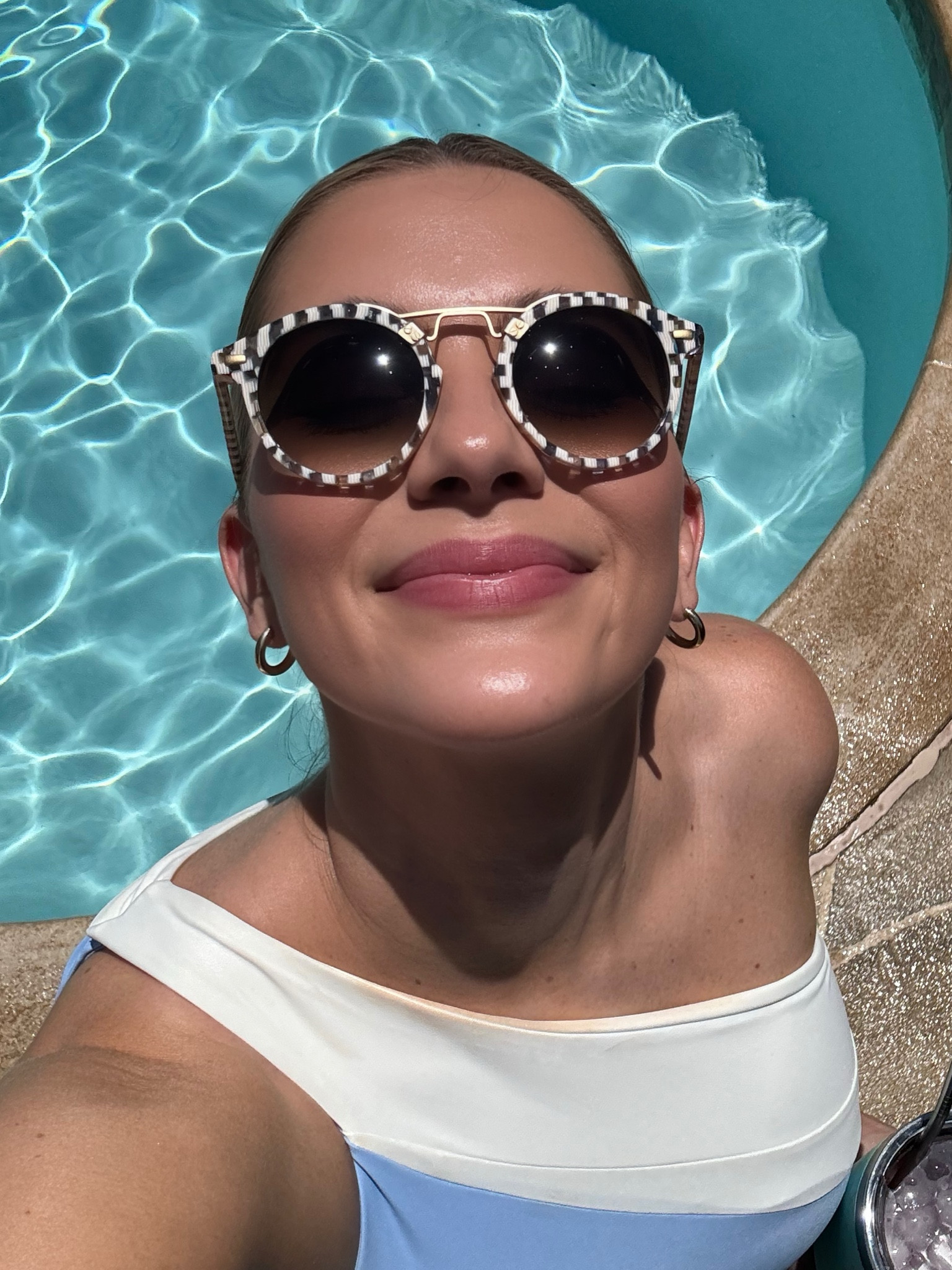 Unique pincheck sunglasses by KREW eyewear. Fun pincheck pattern available in a variety of glasses styles 

#LTKSwim #LTKStyleTip #LTKSeasonal