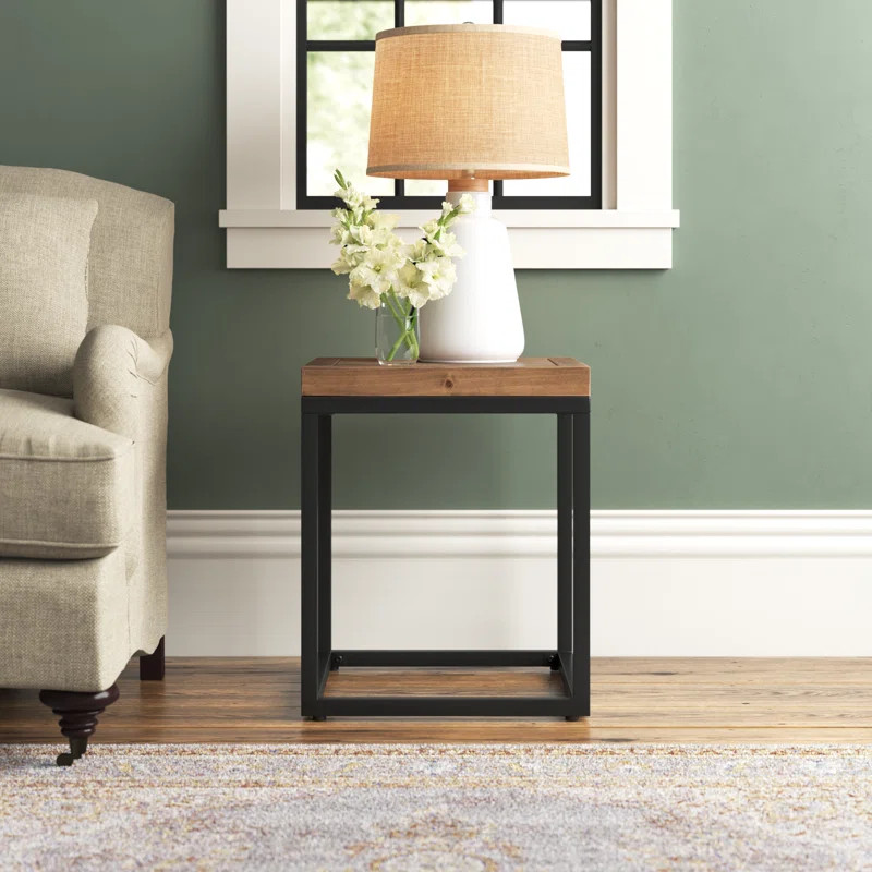 Birch Lane™ Brayton Solid Wood Top End Table & Reviews | Wayfair | Wayfair North America