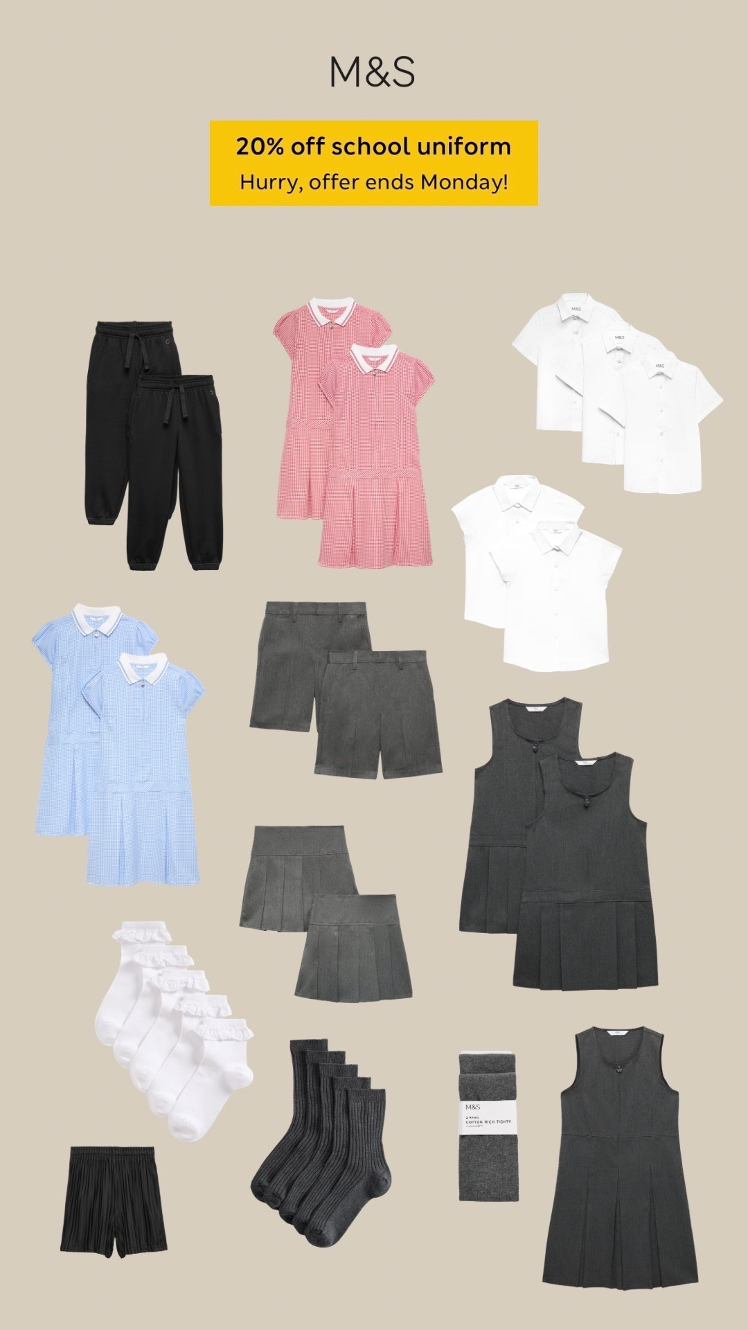 Kids uniform 20% off until Monday

#LTKuk #LTKfamily #LTKkids
