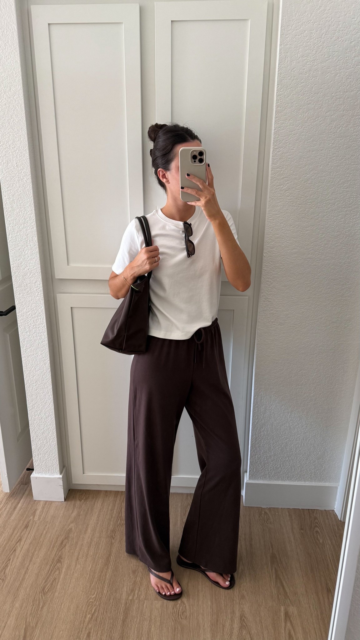 I’m 5’7 wearing a size small in the white tshirt and small in the pants! 

#LTKFindsUnder100 #LTKSeasonal #LTKStyleTip