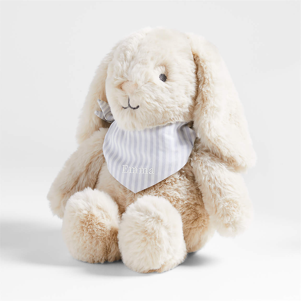 Crate Cuddlies Small Cream Bunny Kids Stuffed Animal + Reviews | Crate & Kids | Crate & Barrel