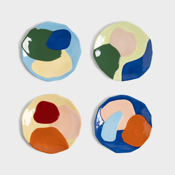 &klevering | Plate Chunky - Set Of 4 - Trouva | Trouva (Global)