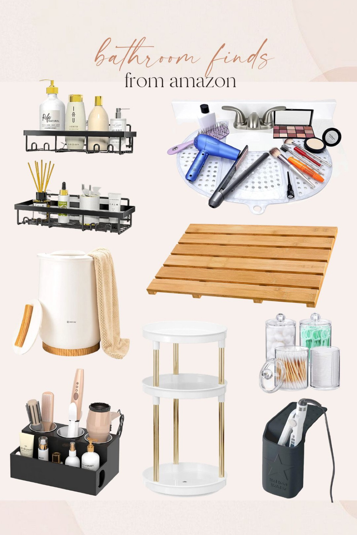 Amazon bathroom finds! 

#LTKhome #LTKunder50 #LTKbeauty