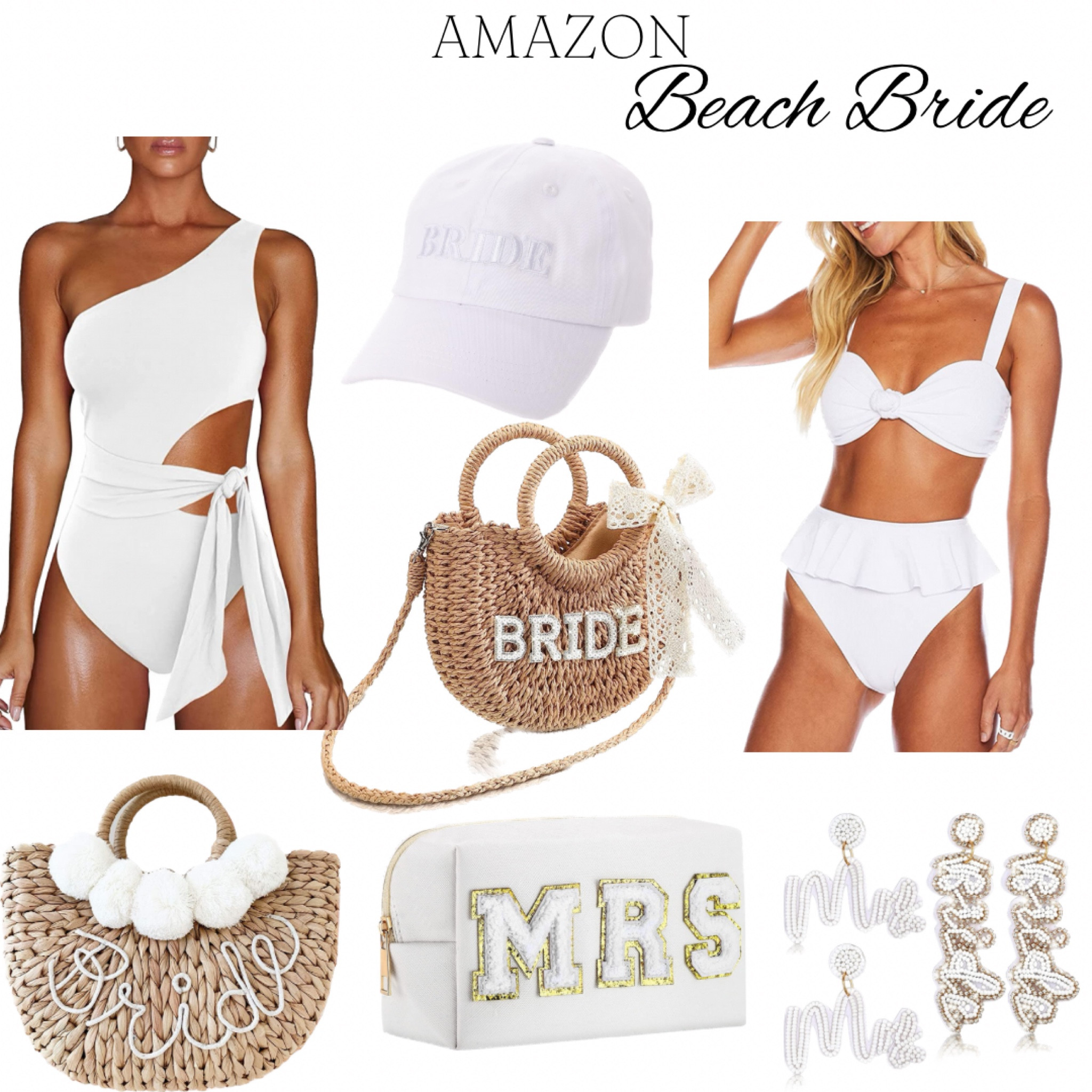 Bride favs from Amazon 

Beach bride, bridal, wedding, bachelorette, Amazon wedding, beach favs, white bikini, beach tote, bride outfits 

#LTKswim #LTKtravel #LTKwedding