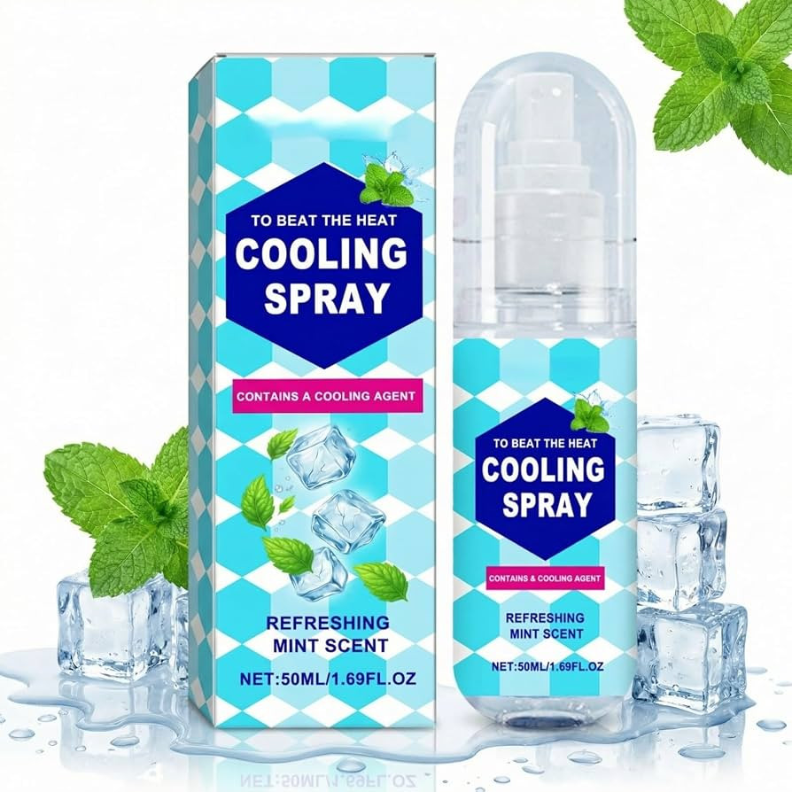 Cooling Mist Spray for Hot Weather,Cooling Face & Body Mist Spray,Hydrating Face Mist,Portable Co... | Amazon (UK)