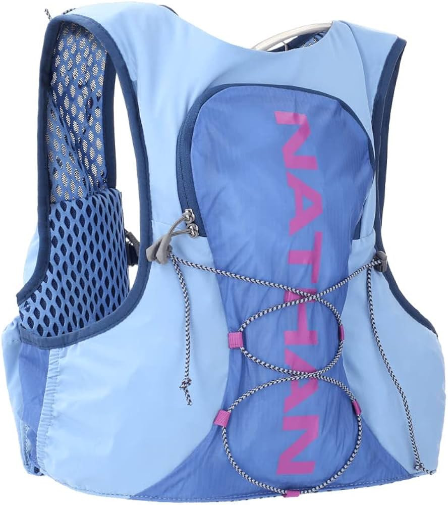 Nathan Vapor Airess 3.0 7 Liter Hydration Vest w/ 2L Bladder, Air Mesh Shoulder Straps, Front Poc... | Amazon (US)