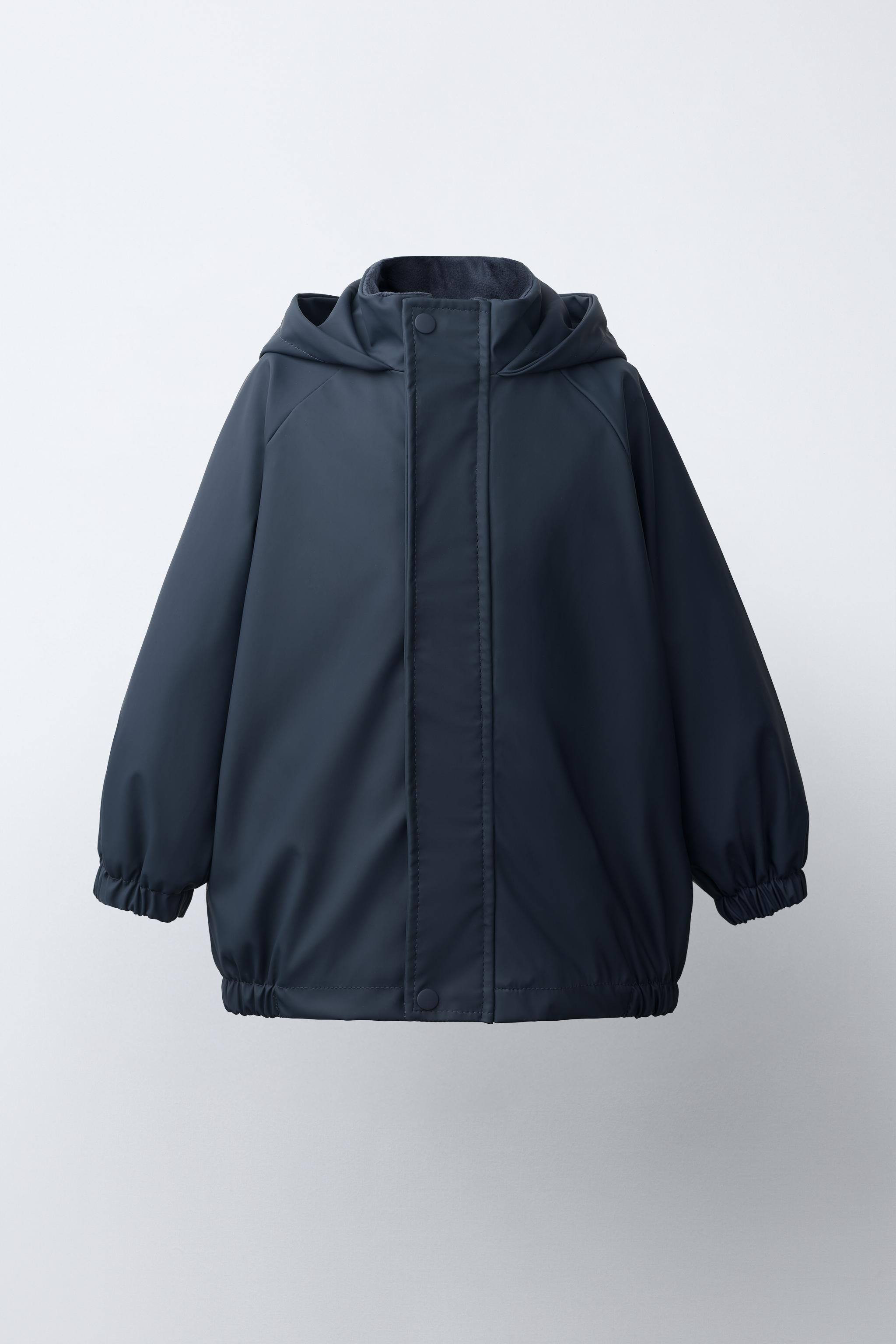 RUBBERIZED WATER REPELLENT RAINCOAT | Zara US