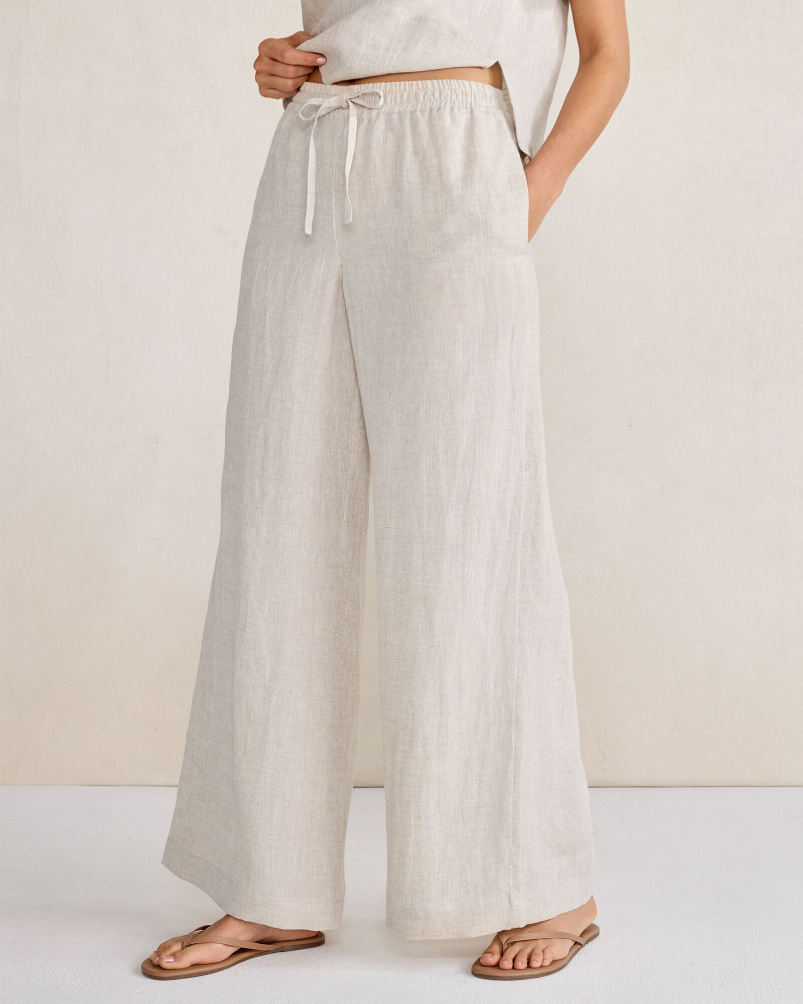 Linen Wide-Leg Pants | Haven Well Within
