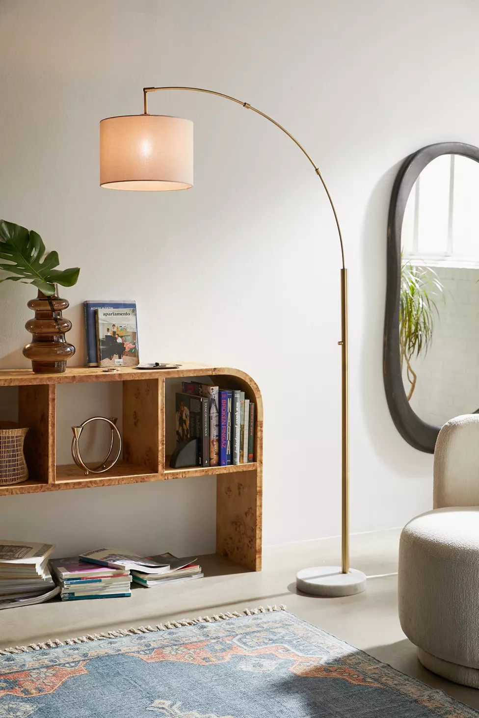 Winston Arched Floor Lamp | Urban Outfitters (US and RoW)