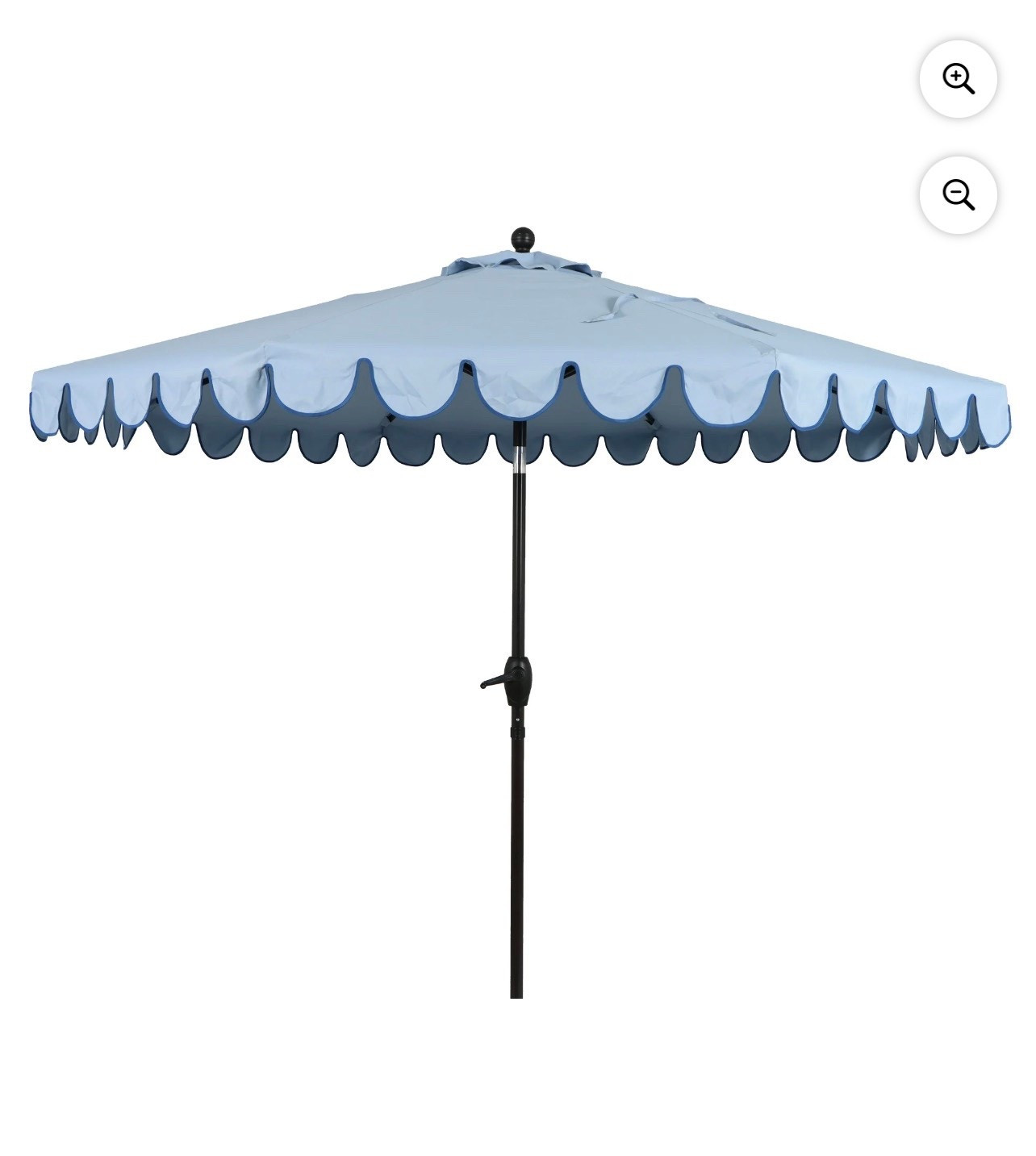 I got my 👀 on this one 💙. Blue scalloped patio umbrella. The perfect baby blue!

#LTKMothersDay #LTKHome #LTKSeasonal