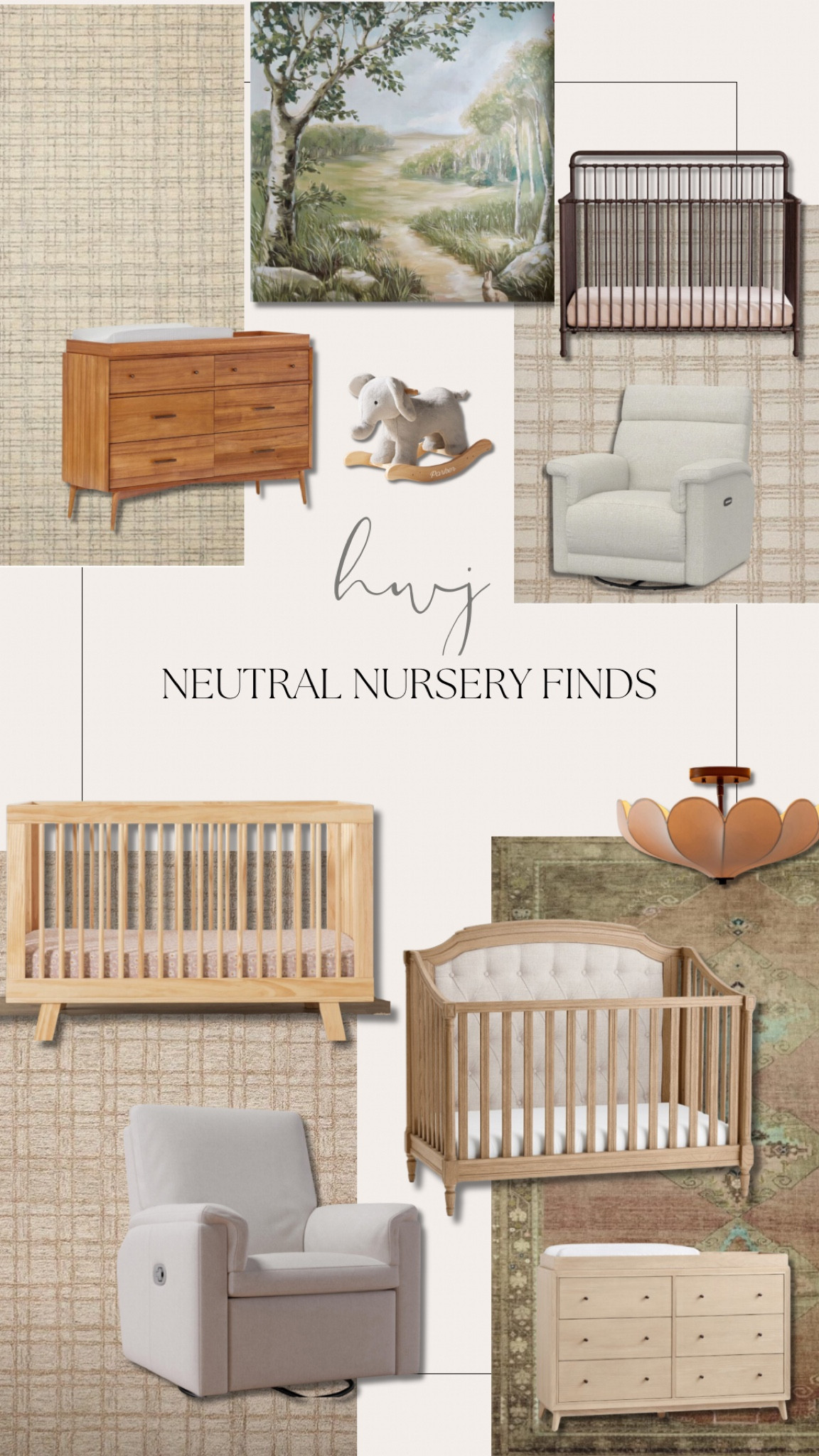Neutral Nursery Ideas from Pottery Barn and Amazon! 
Rugs are on Sale! 

#LTKHome #LTKBaby #LTKSaleAlert