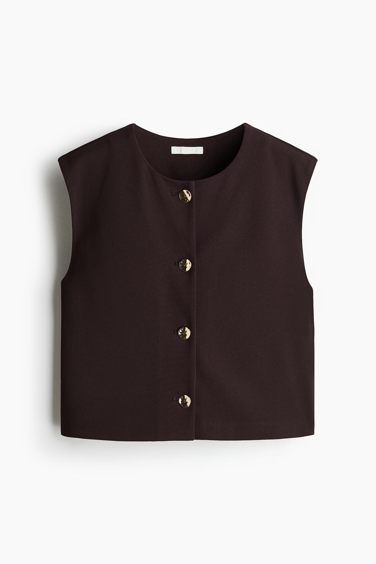 Interlock waistcoat | H&M (UK, MY, IN, SG, PH, TW, HK)