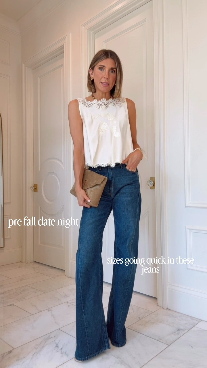 OOTD! I linked my DÔEN top in green and floral plus a few similar options. So many ways to style these dark wash jeans!

#LTKootd #LTKSeasonal