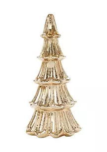 Medium Gold Mercury Glass Tree | Belk