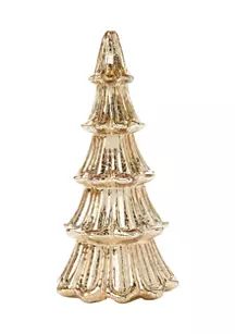 Medium Gold Mercury Glass Tree | Belk