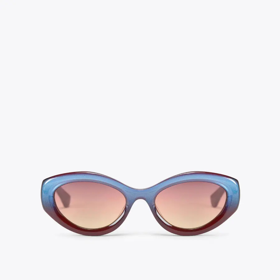 KENSINGTON SM CAT-EYE Viola Handmade Acetate Sunglasses by Kurt Geiger London | Kurt Geiger US