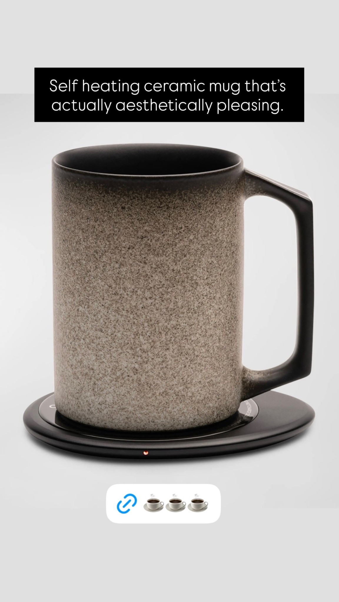 Self heating ceramic mug that’s actually aesthetically pleasing.

#LTKMothersDay