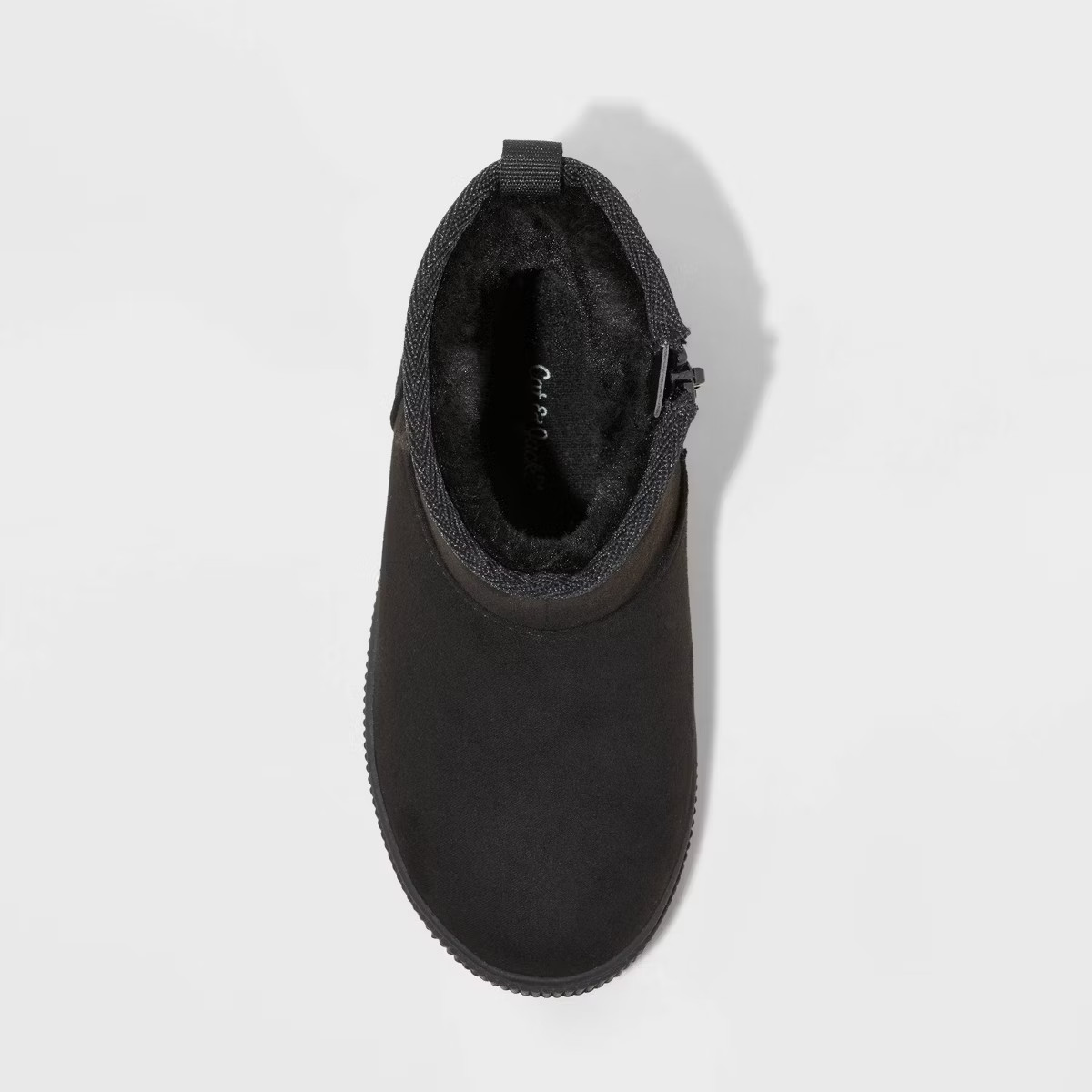 Toddler Arlo Shearling Style Boots - Cat & Jack™ Black 5T | Target