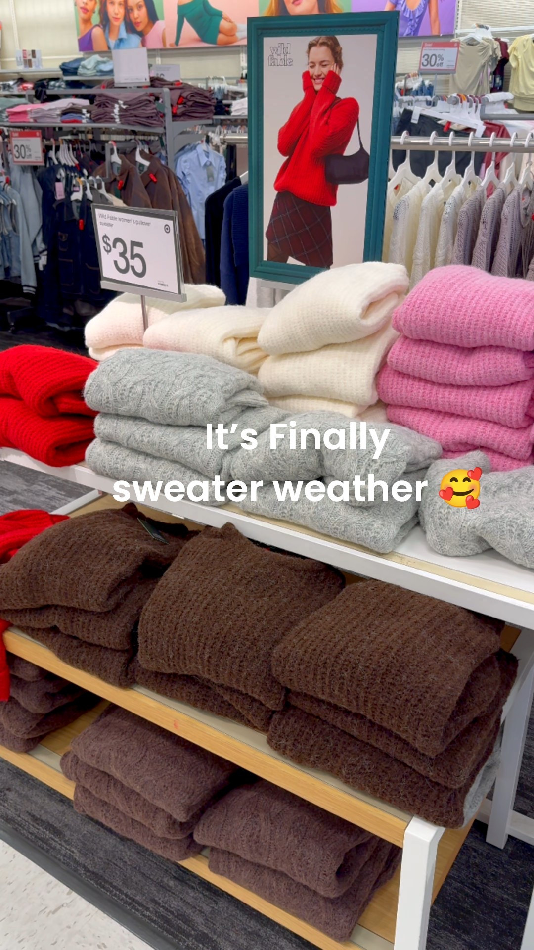 I love a good cozy sweater moment! 

#LTKgrwm #LTKootd #LTKStyleTip