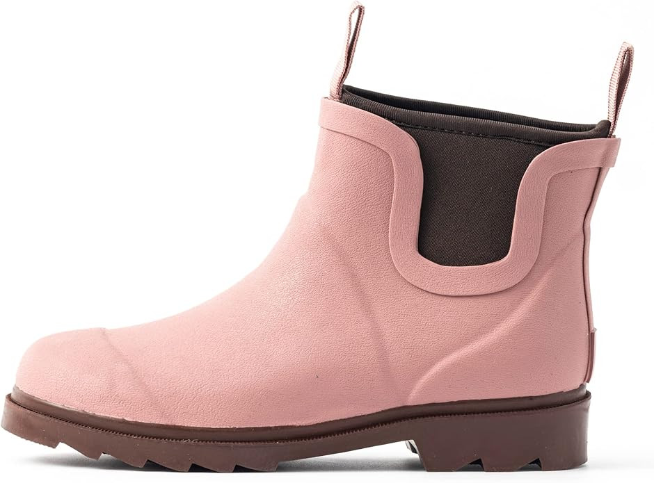 Short Rain Boots for Women, Waterproof Garden Shoes Chelsea Rainboots for Women, 4mm Neoprene Rai... | Amazon (US)