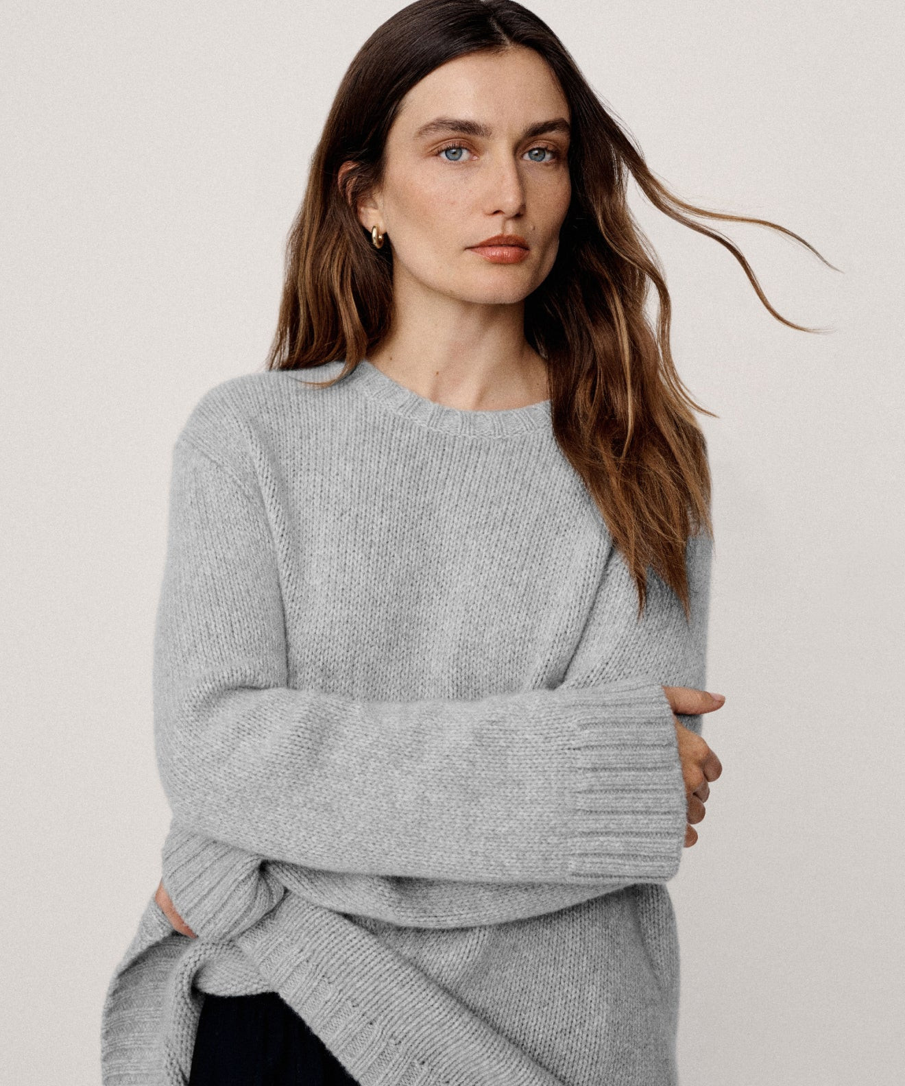 Cashmere Amelia Crewneck | Jenni Kayne