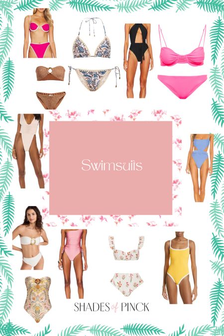 Some of my recent swimsuits finds! Great for vacation or spring break! 

#LTKswim #LTKSeasonal #LTKFind