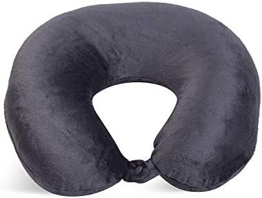 World's Best Feather Soft Microfiber Neck Pillow, Charcoal | Amazon (US)