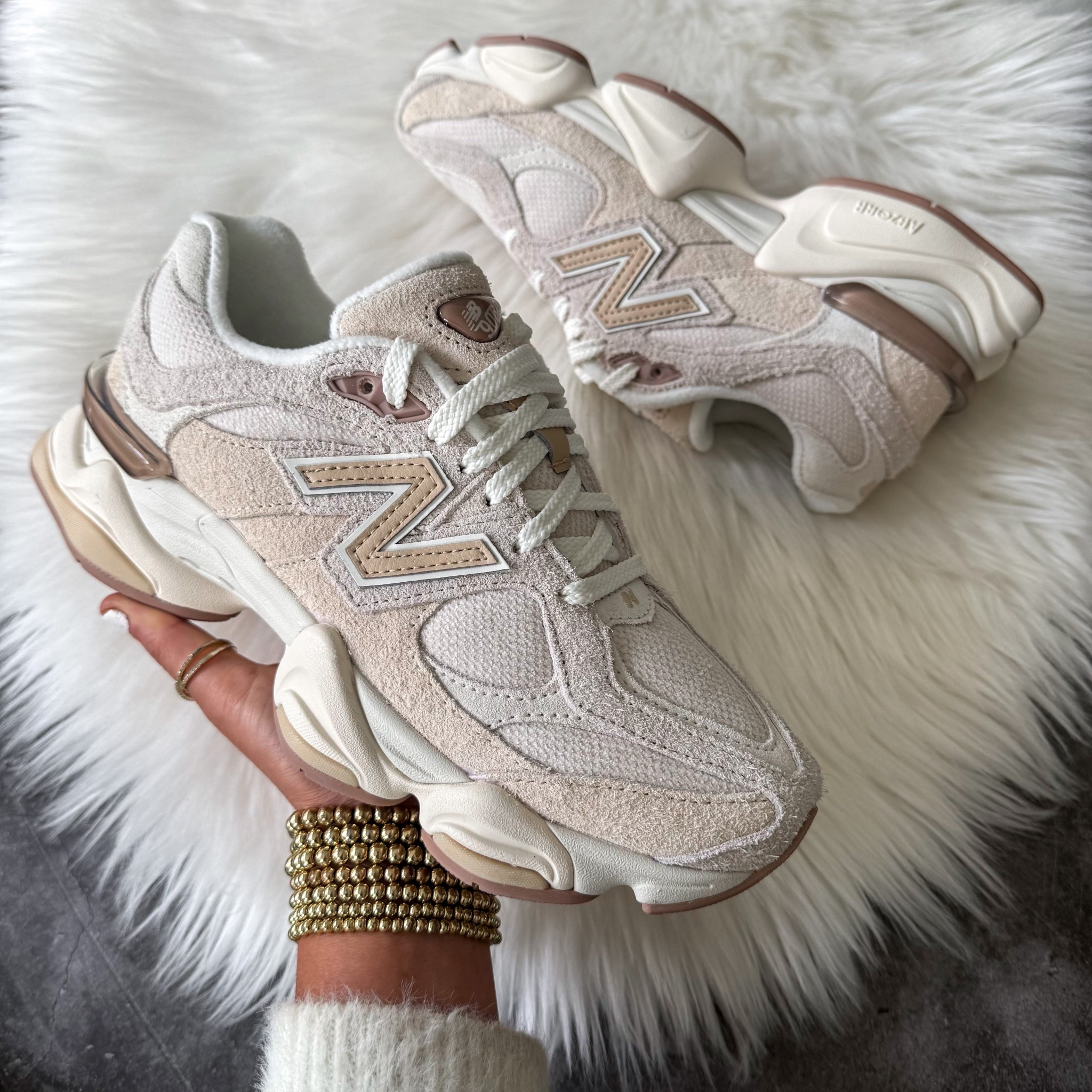 New balance 9060 unisex sneakers I went down a half size 