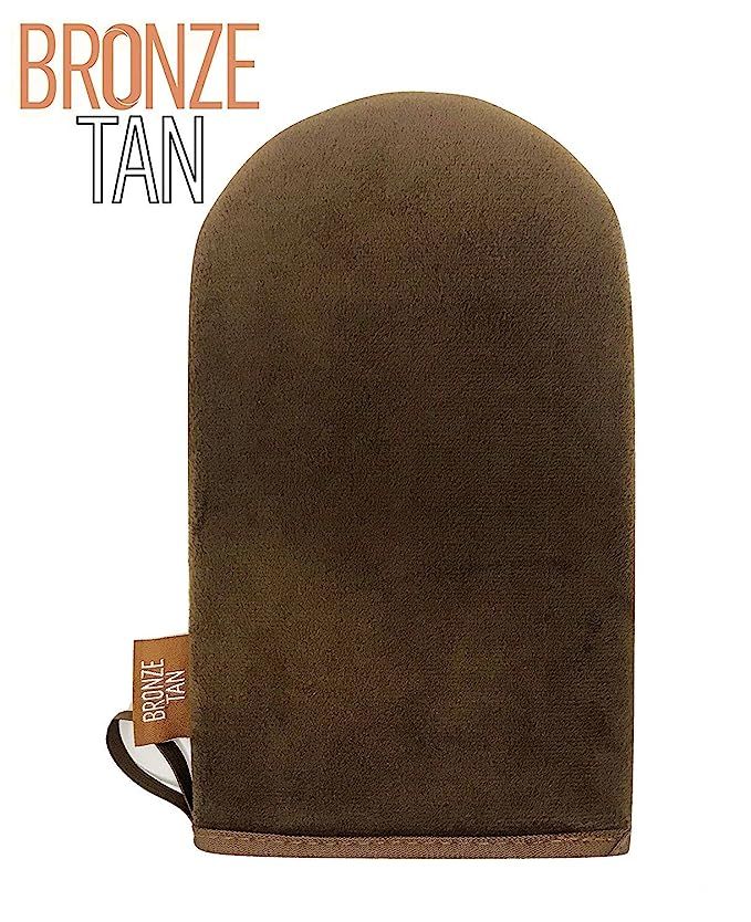 Bronze Tan Velvet Self Tanning Applicator Mitt For An Even Streak-Free Sunless Tan Protects Hands... | Amazon (US)