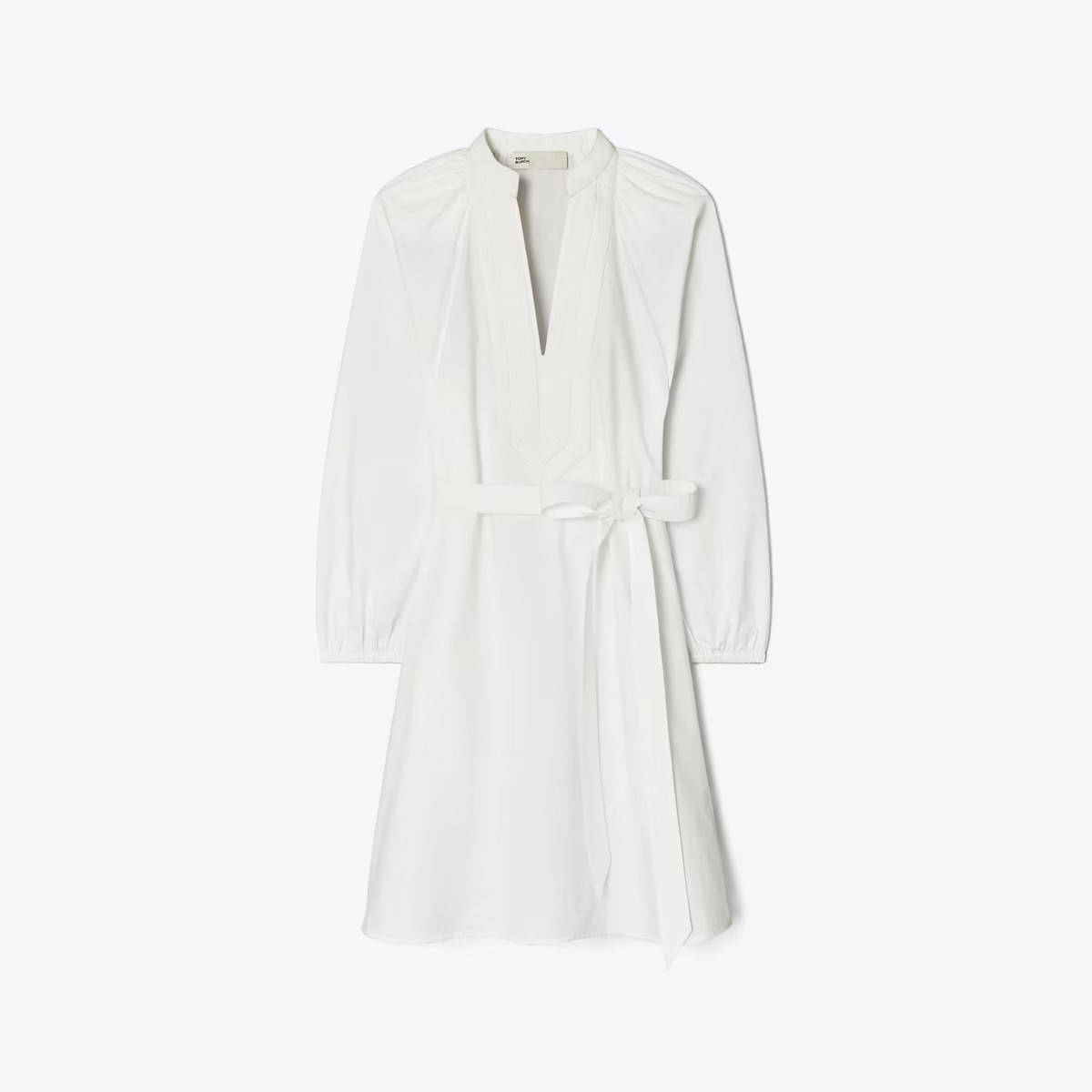 Balloon Sleeve Cotton Tunic Dress: Women's Designer Coverups | Tory Burch | Tory Burch (US)