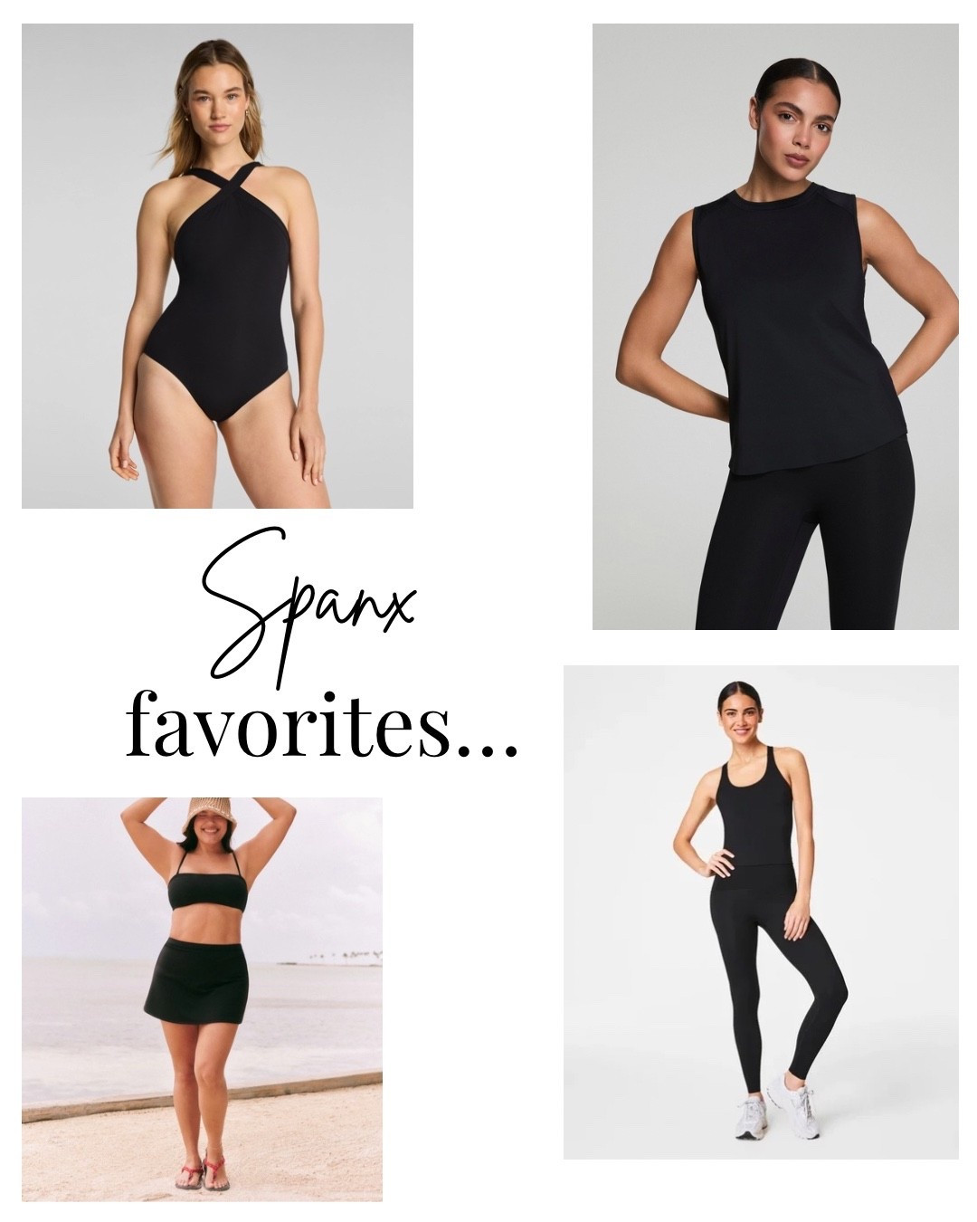 These are just a few of my favorites that I found @Spanx ! I love the booty boost leggings so much. I wear them every time I’m at the gym. I’ve never worn their tops but this high neck looks perfect!

#LTKOver40 #LTKfitnessgoals #LTKSpringSale