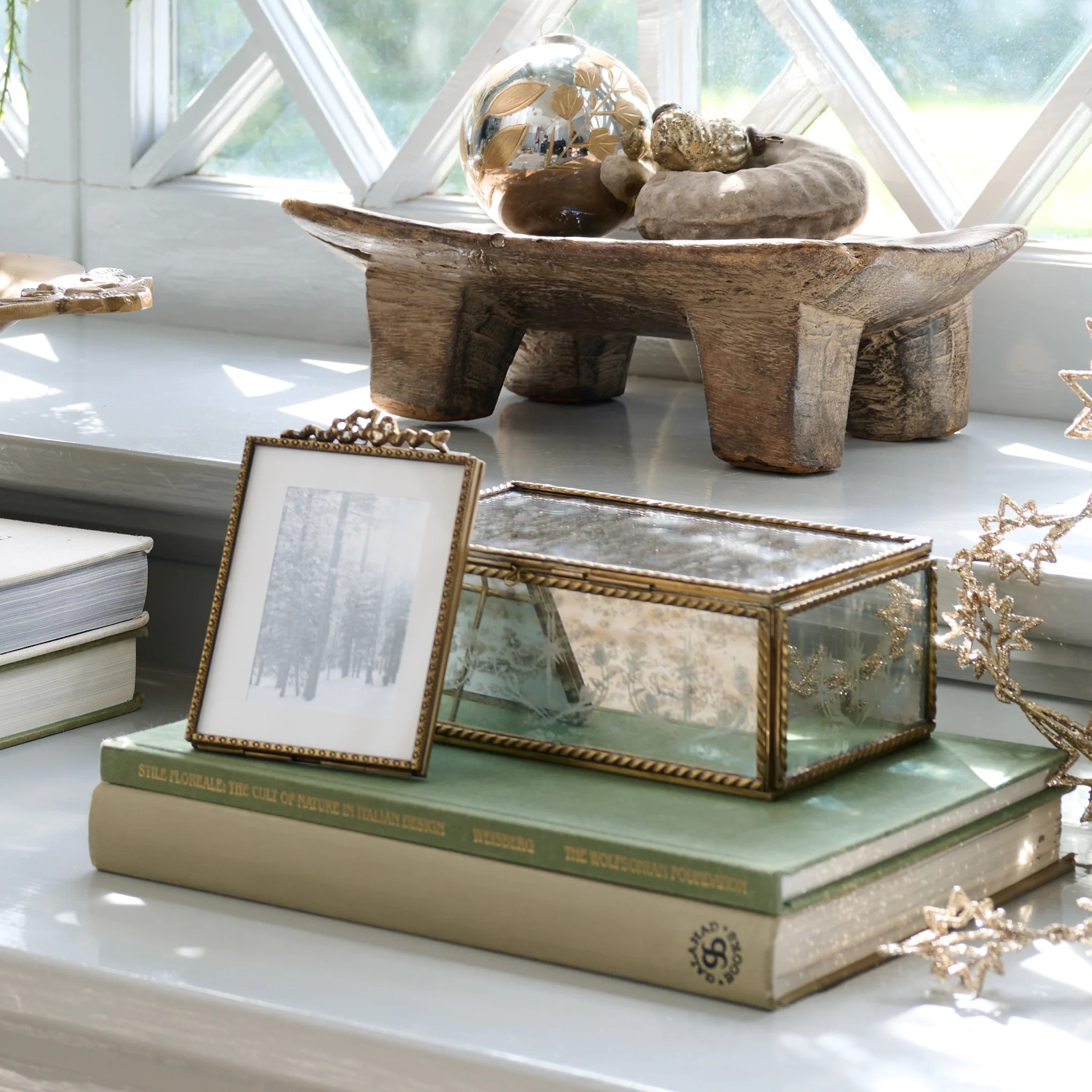 Helana Mercury Glass Accent Box | Magnolia