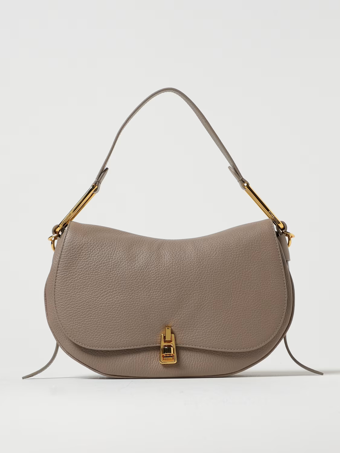 COCCINELLE: shoulder bag for woman - Brown | Coccinelle shoulder bag PQR180301 online at GIGLIO.C... | Giglio.com - Global Italian fashion boutique