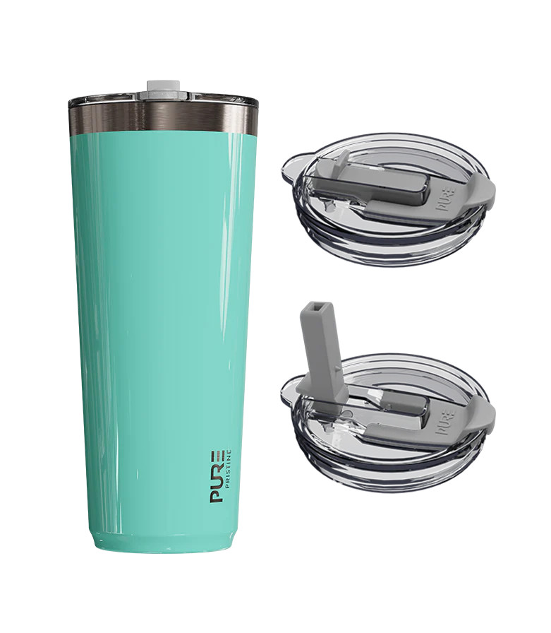 Twistie 32oz Antimicrobial Tumbler - Sea Foam | PURE Drinkware