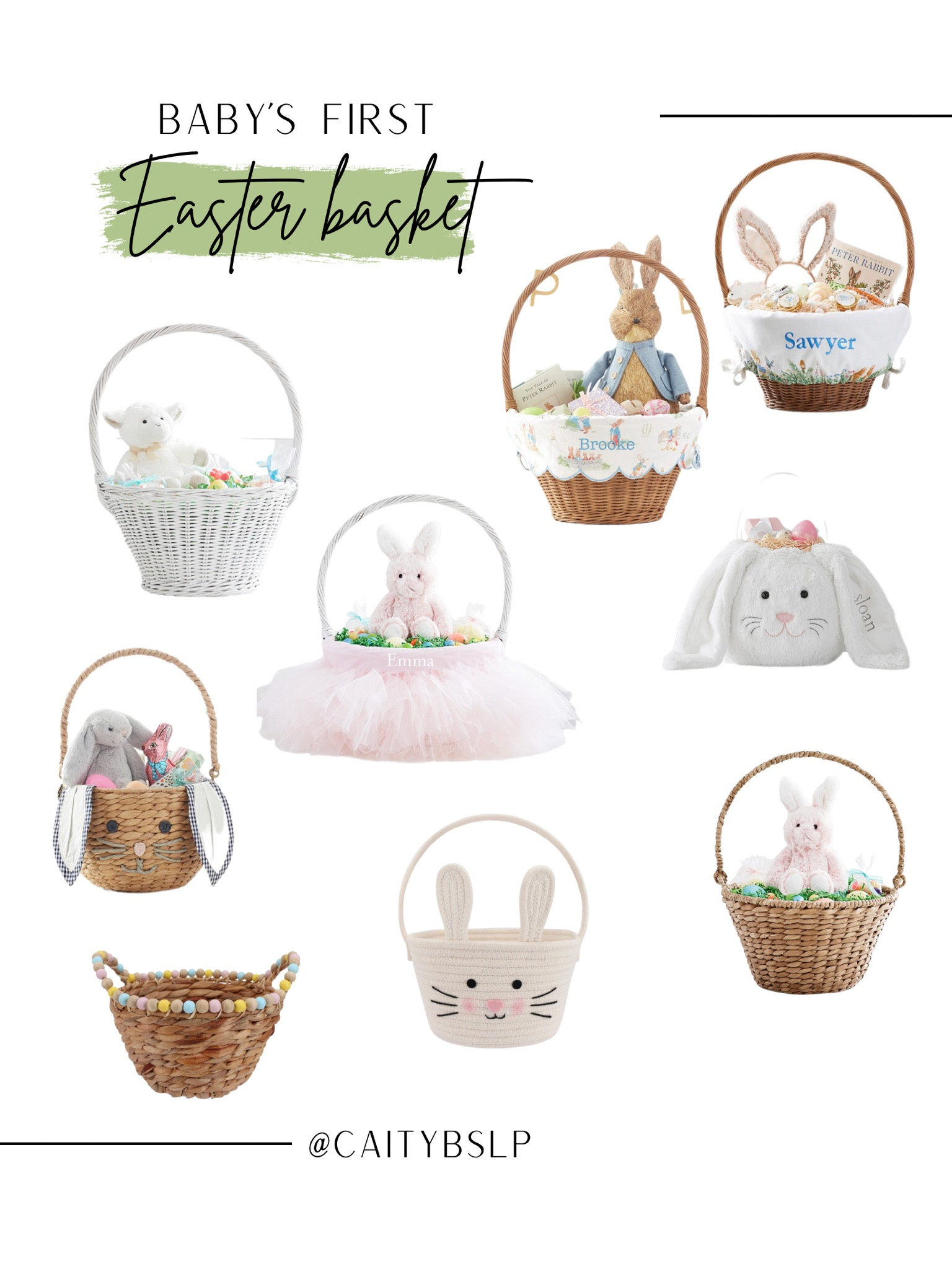 Looking for the perfect Easter basket? These are my favorite finds from Pottery Barn kids and Target!

Easter basket / Easter / Easter ideas / kids Easter basket / baby’s first Easter / baby Easter basket 

#LTKfamily #LTKSeasonal #LTKbaby